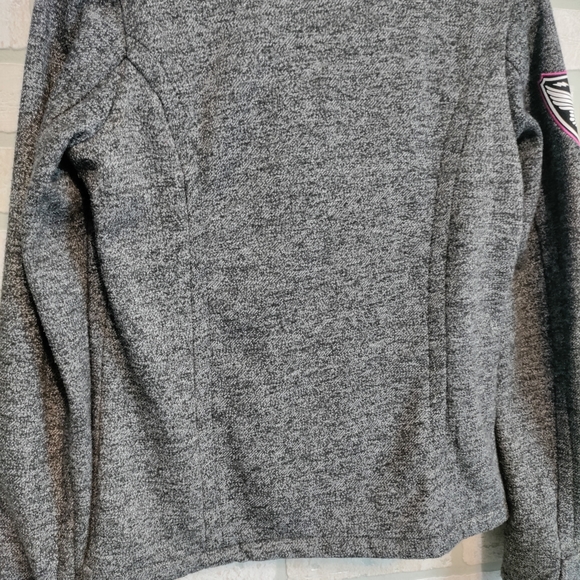 FOX RIDERS Button Up Shacket Gray/Black Teen/Juniors Size S - Picture 11 of 11